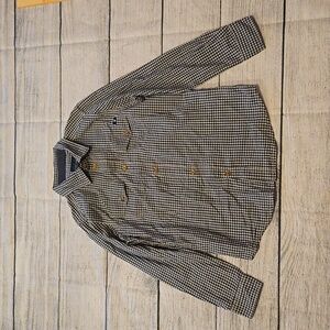 Lucky Brand Boys Plaid Button up Top SZ small